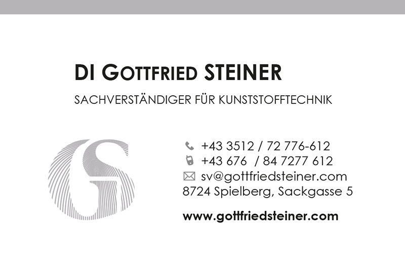 Visitenkarte - Sachverständiger